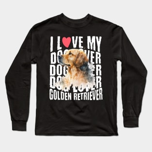 Golden retriever lover Long Sleeve T-Shirt